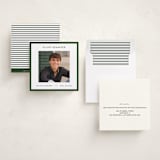 "square" - Graduation Announcements in Spruce by JoAnn Jinks - Assembled