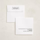 "Photo Snap + Penned Names" - Graduation Announcements in Noir by Cleghorn Creative - FREE Recipient Addressing