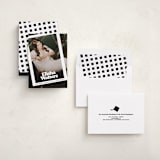 "Filter" - Graduation Announcements in Snow by Inkblot Design - Assembled