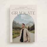 "Vision" - Graduation Announcements in Ivory by Pixel and Hank - Front