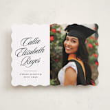 "Most Classic" - Graduation Announcements in Newspaper by Lea Delaveris - Front
