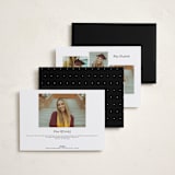 "Most Classic" - Graduation Announcements in Newspaper by Lea Delaveris - Back of Card Options