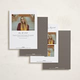 "Scrapbook" - Graduation Announcements in Earth by Sara Hicks Malone - Back of Card Options