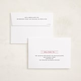 "Team Grad" - Graduation Announcements in Cherry by Louise Kay - FREE Recipient Addressing