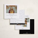 "Onward Bound" - Graduation Announcements in Pencil by Yuliya Evseeva - Back of Card Options