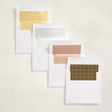 "leila" - Graduation Announcements in Cream by Ellen Schlegelmilch - Envelope Liner Options