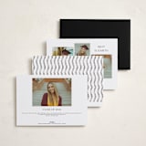 "Ivy Grad" - Graduation Announcements in Linen by Paper Sun Studio - Back of Card Options