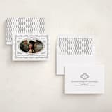 "Ivy Grad" - Graduation Announcements in Linen by Paper Sun Studio - Assembled