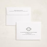 "Ivy Grad" - Graduation Announcements in Linen by Paper Sun Studio - FREE Recipient Addressing