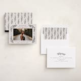 "Celebratory Frame" - Graduation Announcements in Linen by Ana de Sousa - Assembled