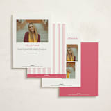 "PhotoBook" - Graduation Announcements in Peony by Baumbirdy - Back of Card Options