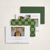 "bold.." - Graduation Announcements in Strawberry Matcha by Vera Lim - Back of Card Options