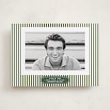 "Stripes of Success" - Graduation Announcements in Pine by Sherley Ferreira - Front