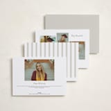 "clean duo" - Graduation Announcements in Silk by Christy Hy Lee - Back of Card Options