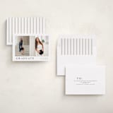 "clean duo" - Graduation Announcements in Silk by Christy Hy Lee - Assembled