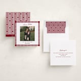 "Boxy" - Graduation Announcements in Crimson by Pati Cascino - Assembled