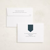 "Center Stole" - Graduation Announcements in Navy by Lauren Chism - FREE Recipient Addressing