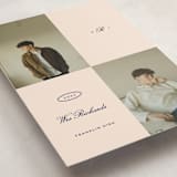 "The Quadrant" - Graduation Announcements in Ocean by Rachel Cassel - Detail