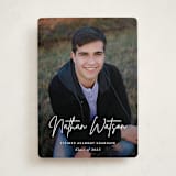 "Signed" - Graduation Announcements in Pearl by Sara Hicks Malone - Front