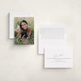 "Grand Name" - Graduation Announcements in Snow by Nicoletta Savod - Assembled