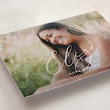 "Grand Name" - Graduation Announcements in Snow by Nicoletta Savod - Detail