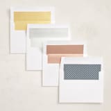"Classic" - Graduation Announcements in Cloud by Sara Hicks Malone - Envelope Liner Options