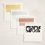 "Graduate Grid" - Graduation Announcements in Classic by Lehan Veenker - Envelope Liner Options