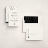 "Tassel Line" - Graduation Announcements in Onyx by Amy Payne - Assembled