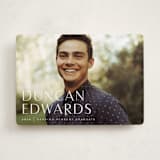 "Classic" - Graduation Announcements in Cloud by Sara Hicks Malone - Front