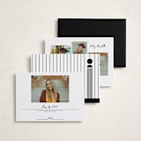"Snapshot" - Graduation Announcements in Ink by Hudson meet Rose - Back of Card Options
