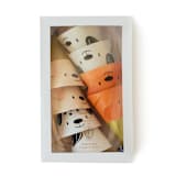 "Bow Wow Party Hats" - Party Hats in multicolor by Jollity and Co