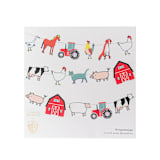 "On the Farm Thingamajigs - Set of 16" - Party Hanging Decor in multicolor by Jollity and Co