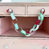 "It's a Party Paper Chains - Set of 50" - Party Hanging Decor in multicolor by Jollity and Co