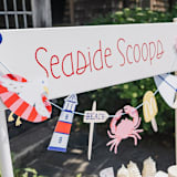 "Seaside Thingamajigs - Set of 16" - Party Hanging Decor in multicolor by Jollity and Co