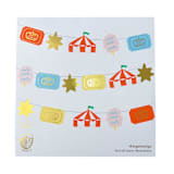 "Off to the Fair Thingamajigs - Set of 16" - Party Hanging Decor in multicolor by Jollity and Co