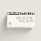 "Casual" - Place Cards in Pearl by Owl and Toad - Folded with Free Guest Printing