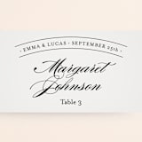 "Big City - Philadelphia" - Place Cards in Light Taupe by Hooray Creative - Detail