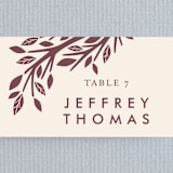 "Enchanted" - Place Cards in Bark by Griffinbell Paper Co. - Detail