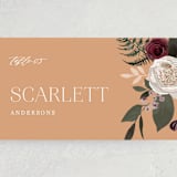 "Boho Chic" - Place Cards in Moonstone by Cass Loh - Detail