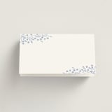 "Villa" - Place Cards in Periwinkle by Kristie Kern - Blank Front