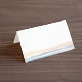 "Sea and Sand" - Place Cards in Cortez by Jenny Partrite - Blank front