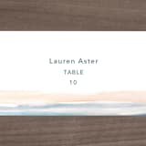 "Sea and Sand" - Place Cards in Cortez by Jenny Partrite - Detail