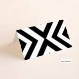 "Key Ingredients" - Place Cards in Cotton by Christie Garcia - Folded Back of Card