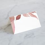 "Fallen" - Place Cards in Rust by Creo Study - Blank front