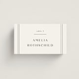 "Arguello" - Place Cards in Diamond by Annie Shapiro - Front with Free Guest Printing