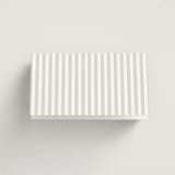 "Mirin" - Place Cards in Diamond by Kate Ahn - Folded Back of Card