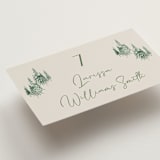 "Miniature Mountainscape" - Place Cards in Summer by Petra Kern - Detail