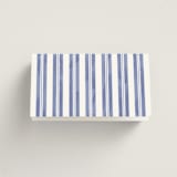 "Daisy Toile" - Place Cards in Willow by Susan Zinader - Folded Back of Card