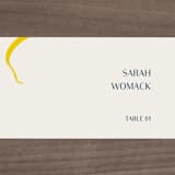 "Ophelia" - Place Cards in Golden by Mere Paper - Detail