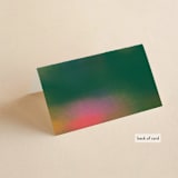 "Forest Love" - Place Cards in Forest by Simona Camp - Folded Back of Card